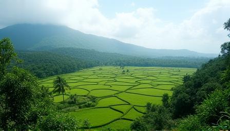 Beautiful landscape of Bali